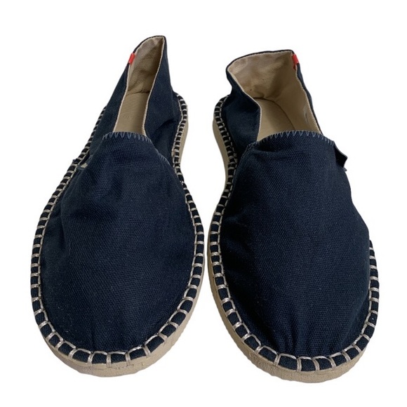 Havaianas Espadrilles Women Shoes 7 Blue Gold Threading Brazil Casual Flat - Picture 9 of 10